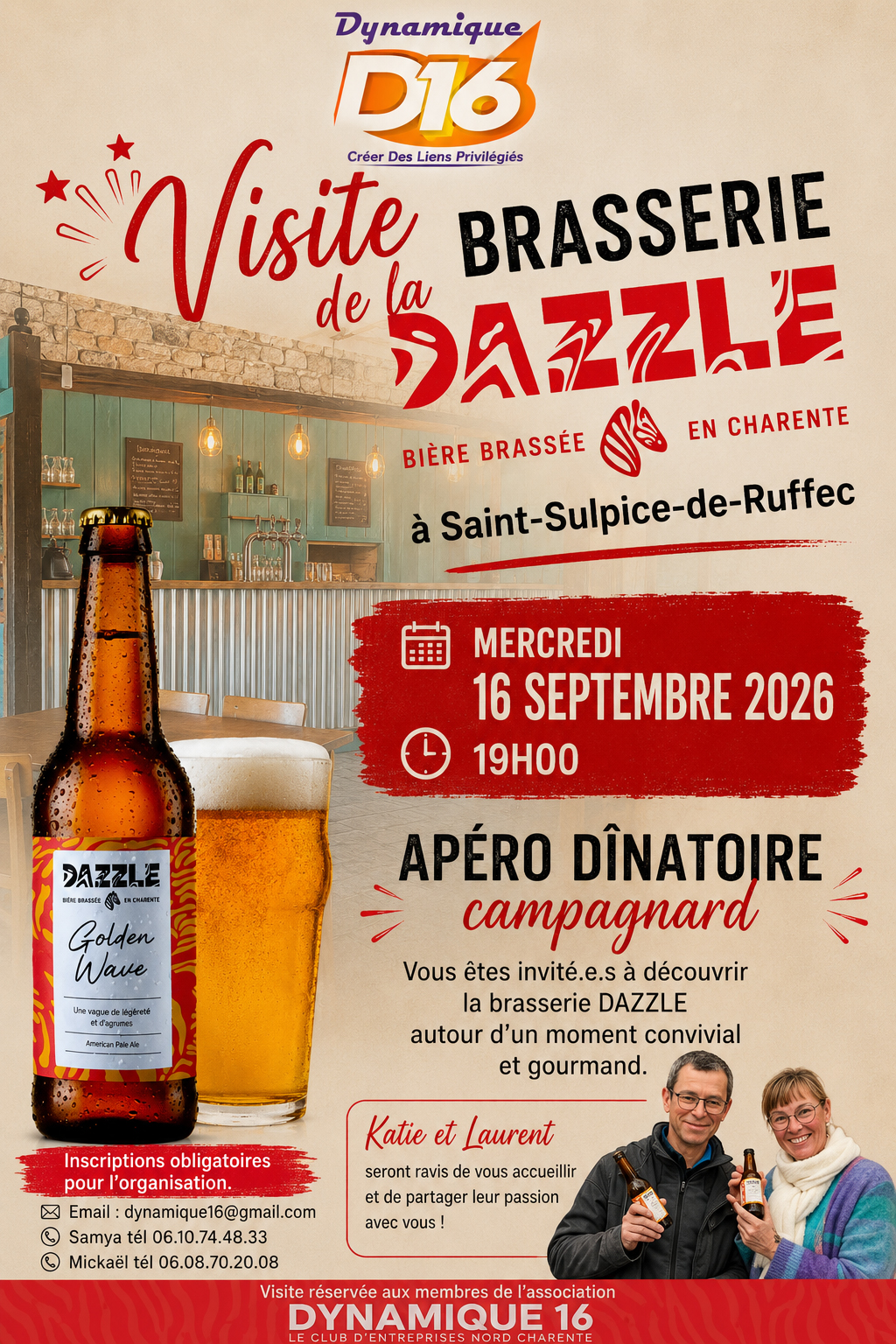 Mercredi 16 septembre 2026